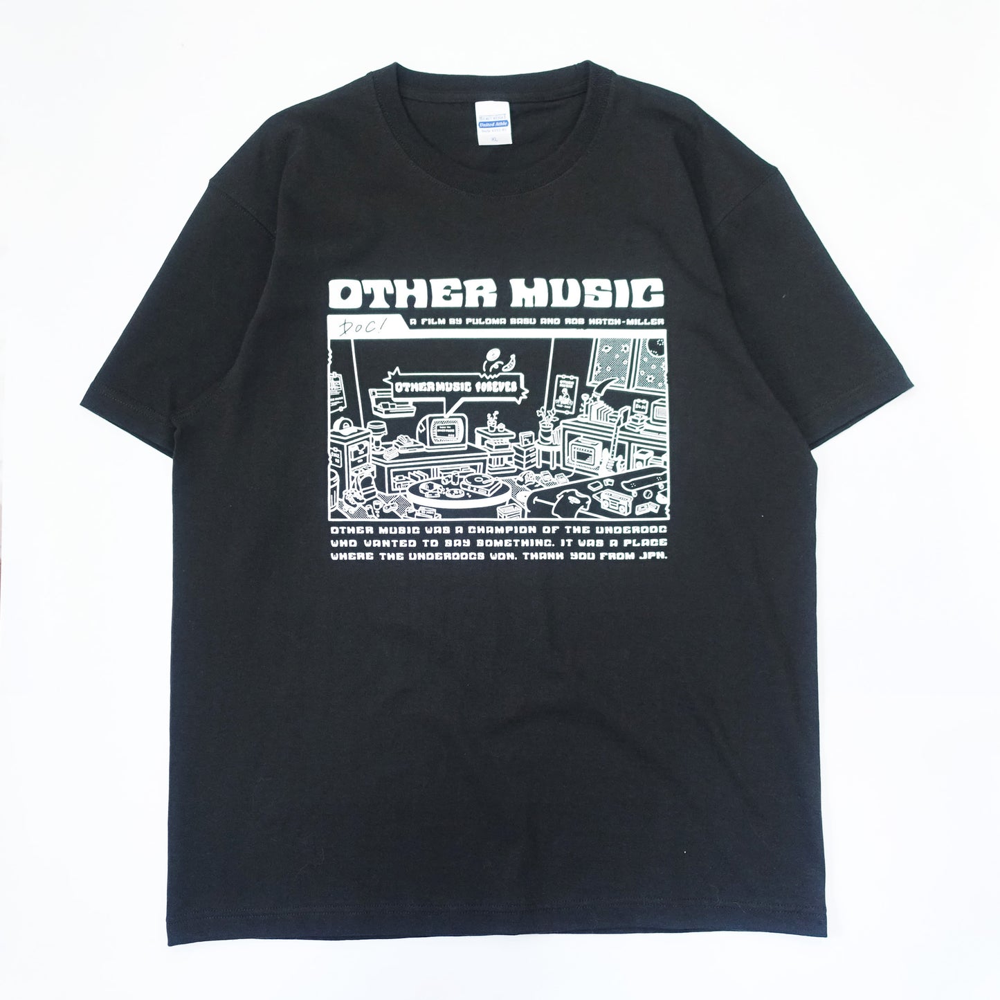 『アザー・ミュージック』Tシャツ（スミクロボディ）【期間限定販売】