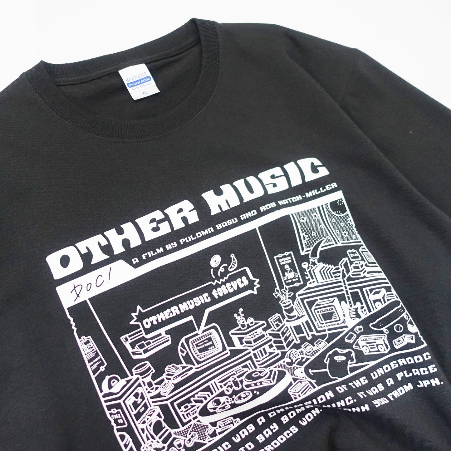 『アザー・ミュージック』Tシャツ（スミクロボディ）【期間限定販売】