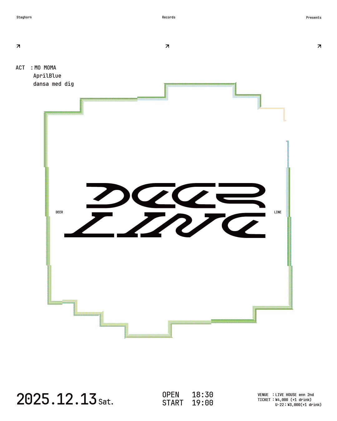 DEER LINE 2025チケット【送料無料】
