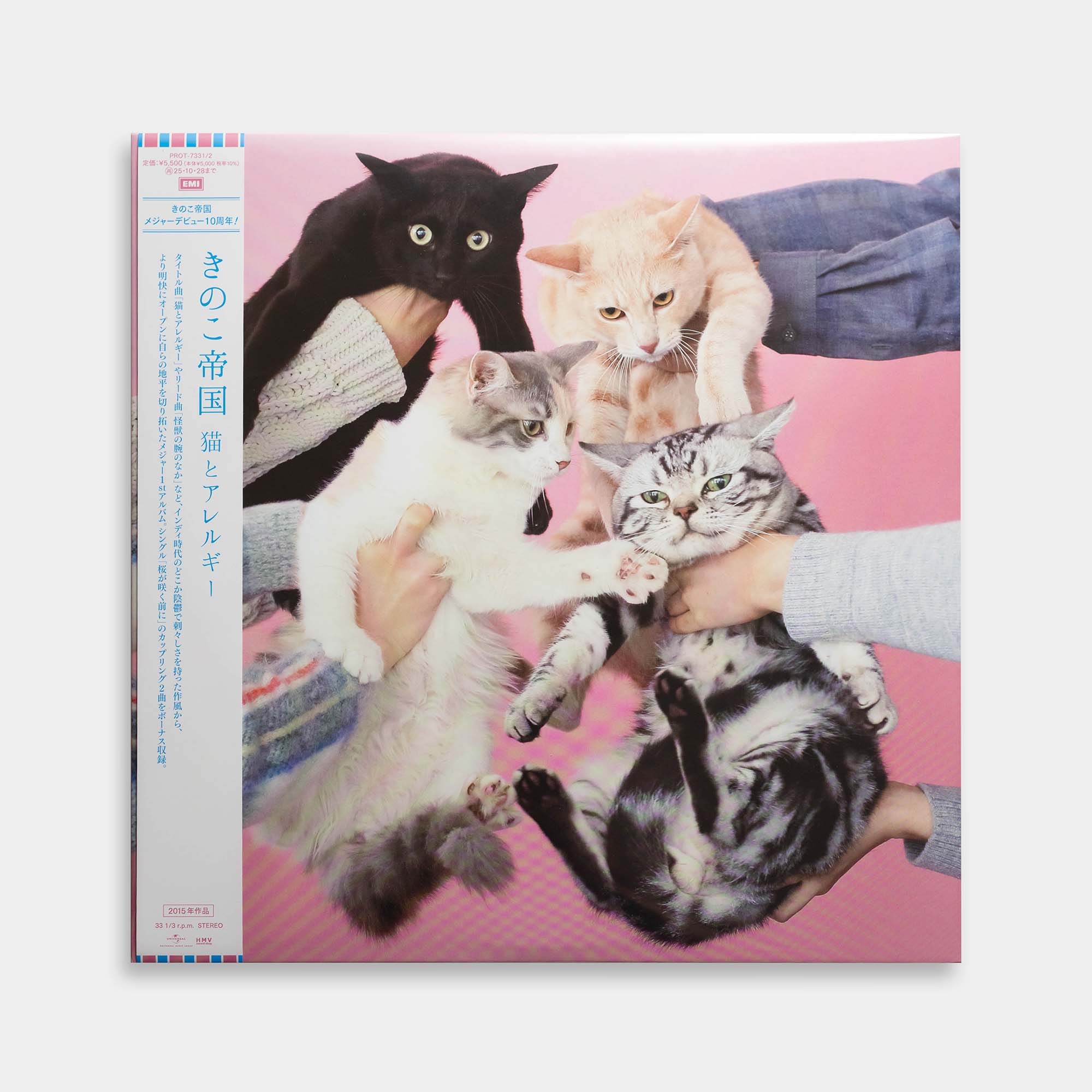 きのこ帝国 猫とアレルギー アナログ レコード 新品未開封 LP