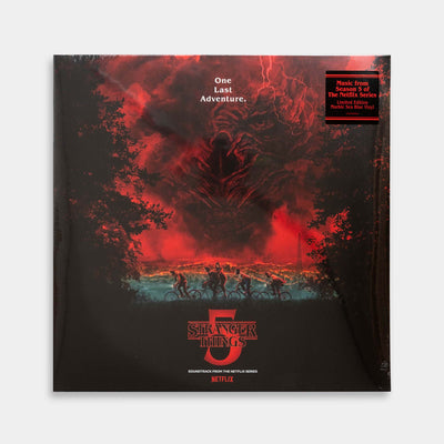 Stranger Things 5 (Soundtrack From The Netflix Series)【Sea Blue Smoke Vinyl】【レコード】