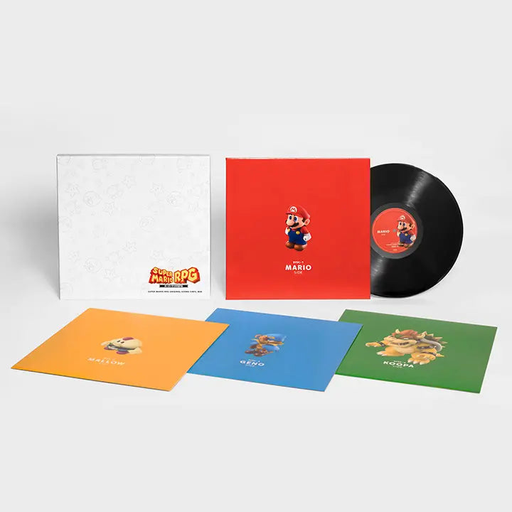 スーパーマリオRPG Original Sound Vinyl Box 4LP Various Artists - スーパーマリオRPG Original Sound Vinyl Box【4LP