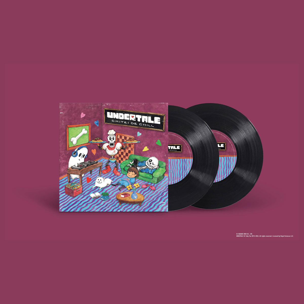UNDERTALE: CHITEI DE CHILL【2LP】